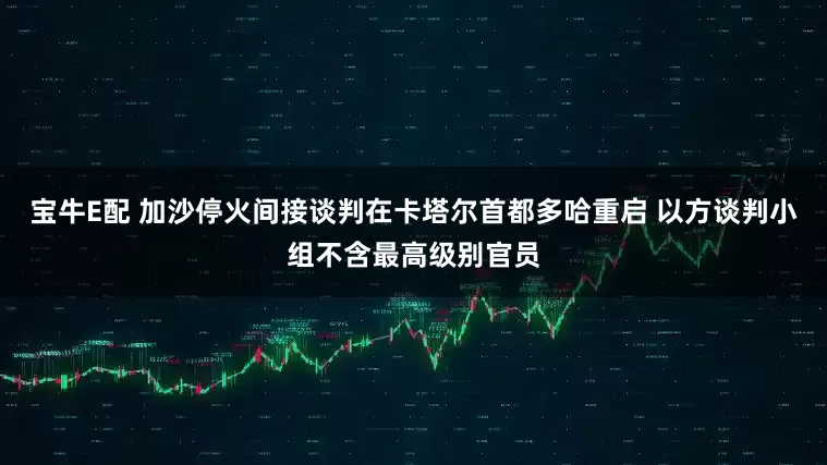 宝牛E配 加沙停火间接谈判在卡塔尔首都多哈重启 以方谈判小组不含最高级别官员