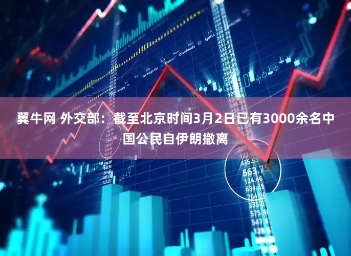 翼牛网 外交部：截至北京时间3月2日已有3000余名中国公民自伊朗撤离